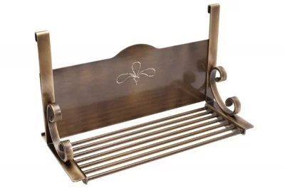 Полка универсальная подвесная, бронза античная