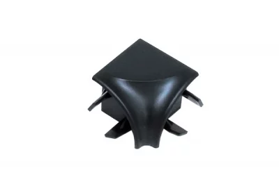 Уголок 90" внутренний для мини-бортика, цвет чёрный