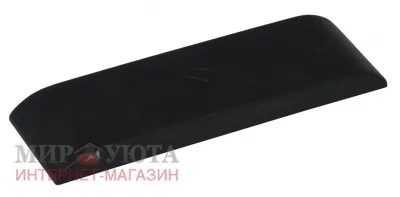 LIBRA CC2 Заглушка для навесов D12, пластик, черная: 6 34610 10 BL