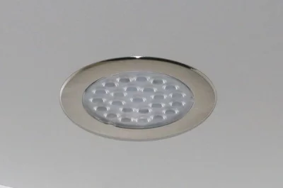 Светильник LED Metris V12, 1,6W/12V, 3050-3250K, отделка никель шлифованный глянец Светильник LED Metris V12, 1,6W/12V, 3050-3250K, отделка никель шлифованный глянец