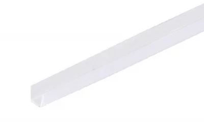 V0314R102 Уплотнитель пластиковый для стекла 4мм, L=4000мм, отделка транспарент V0314R102 Уплотнитель пластиковый для стекла 4мм, L=4000мм, отделка транспарент