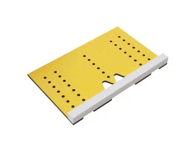 Шаблон для разметки отверстий под мебельные ручки-кнопки и ручки-скобы (96мм и 128мм), МШ-05 Шаблон для разметки отверстий под мебельные ручки-кнопки и ручки-скобы (96мм и 128мм), МШ-05