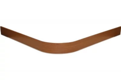 1856 Закругление для цоколя ПВХ Н.100, вишня стандартная NEW
