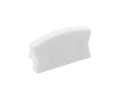 GTV: Заглушка для профиля GLAX MINI - цвет белый (цена за 10шт.): PA-ZASGLAXMNK-10