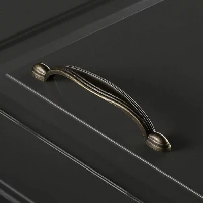 GTV: Ручка мебельная 1239 C=96 мм, старое золото UZ-L01239-S4