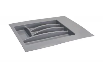 Ёмкость в базу 400-450 для столовых приборов, цвет серый