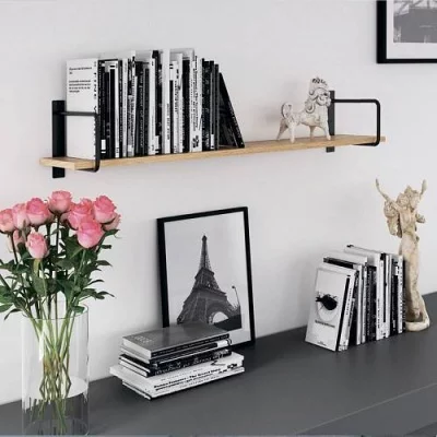 GTV: Полкодержатель BELT, 230x220 мм, черный матовый: PP-BELT-20M