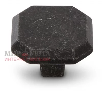 Ручка-кнопка железо черное: WPO.752.000.00T2