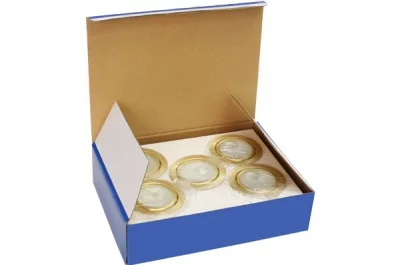 Светильник Астра 5, отделка золото шлифованное (комплект из 5-ти штук)