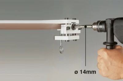 Кондуктор для присадки ножек серии 306 для 18ДСП