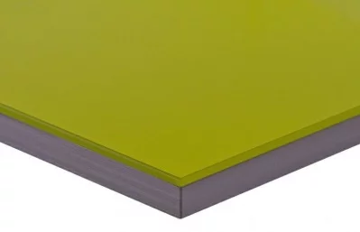 Плита МДФ LUXE Pistacho (фисташковый) глянец 18 мм