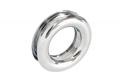 Ручка врезная, отделка хром глянец