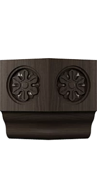 Накладка на ФН фигурный внешний угол 135, коллекция Клио