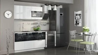 Кухонный гарнитур длиной - 210 см