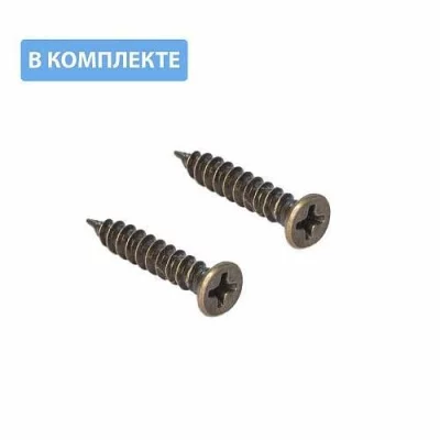 GTV: Мебельный крючок K-24 B0, старое золото WZ-B0-K24-04