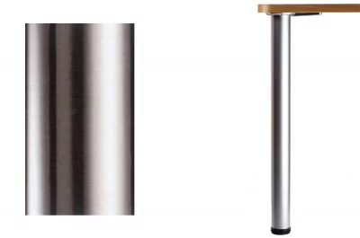 Нога d.60 H700 для стола, сталь нержавеющая лакированная, комплект 4 штуки