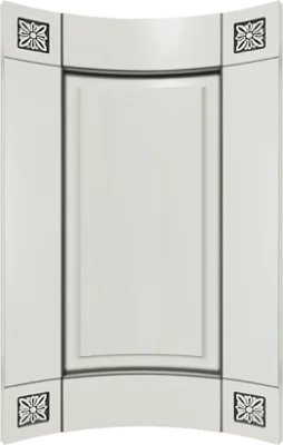 Фасад глухой вогнутый, коллекция Флора