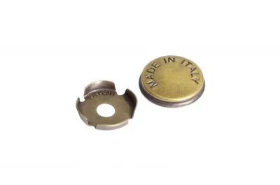 Заглушка декоративная для винта крепления ручки, отделка бронза античная Заглушка декоративная для винта крепления ручки, отделка бронза античная