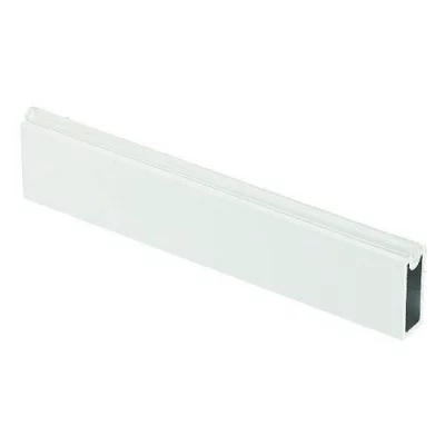 GTV: ШТАНГА ГАРДЕРОБНАЯ ПРЯМОУГОЛНАЯ с антискользящей вставкой 12X32mm толш. 1,5mm l=3m, цвет белый: WG-RRPS300-10