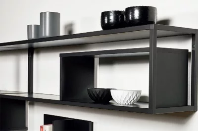 SmartCube Профиль с бортиком, L=5000, отделка черная