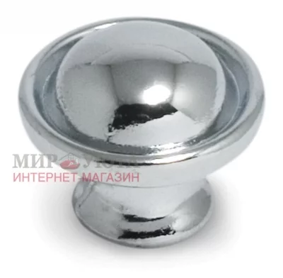 Ручка-кнопка D19мм хром: GP5104