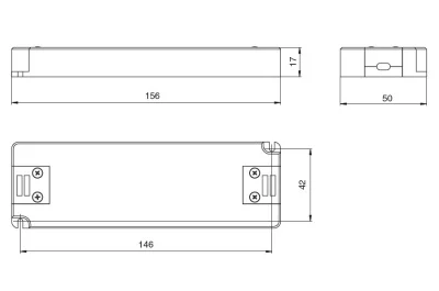 Источник питания 30W, 200-240V/12V