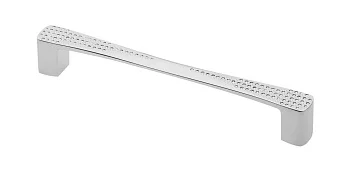 Ручка мебельная COMO, C=128мм, хром GTV UZ-COMO128-01