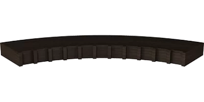 Планка подфризовая закругленная обратная, коллекция Клио Планка подфризовая закругленная обратная, коллекция Клио