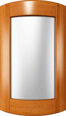 Фасад под стекло закругленный, коллекция Модерн