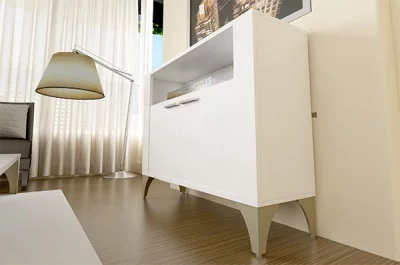 Ножка декоративная Флоренция, h.150, отделка золото (перламутр)