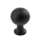 GTV: Ручка NORD кнопка, черный матовый: GZ-NORD-1-20M