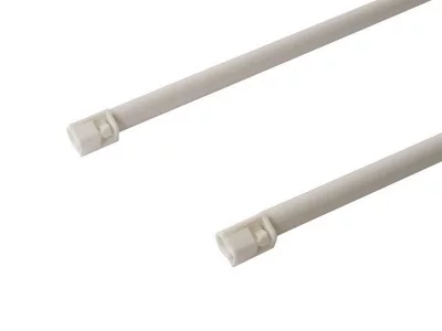 Рейлинги Firmax длина 400 мм, круглые верхние для ящика Newline, белые