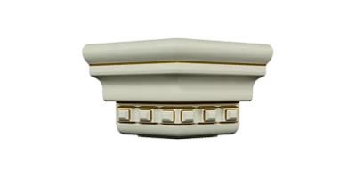 Накладка на фриз Классика внешний угол 90, коллекция Леонардо