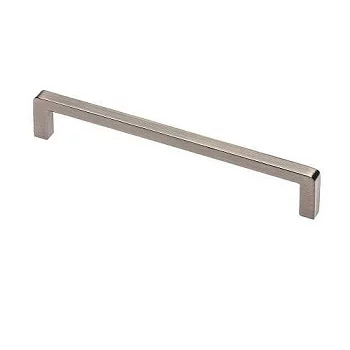 GTV: Ручка мебельная BAGIO C=128 мм, шлифовный титан UZ-BAGIO-128-11