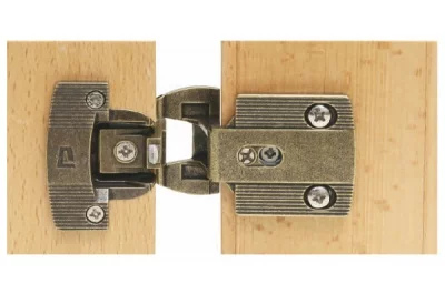 База для накладной петли серии 3000, угол открывания 270°, отделка бронза