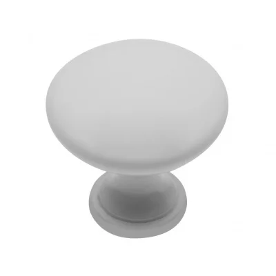 Ручка-кнопка TERNI, блестящий белый GTV GZ-TERNI-1-10