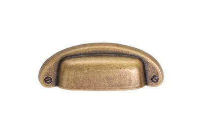 Ручка-скоба 32мм, отделка бронза &quot;Флоренция&quot;