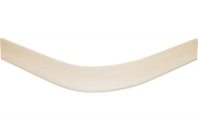 17 Закругление универсальное для цоколя ПВХ Н.100, дуб млечный