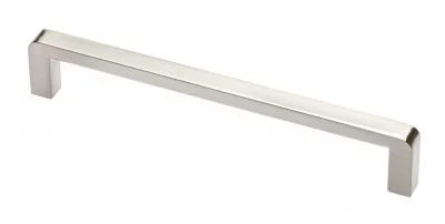 Ручка мебельная BAGIO C=160 мм, инокс GTV UZ-BAGIO-160-06