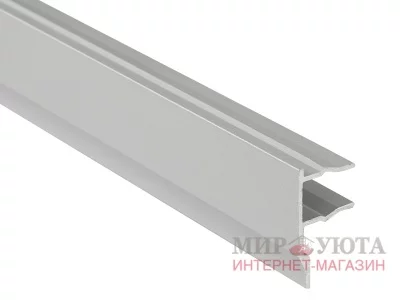 Профиль для фартука прижимной L=4,1м, серебро: SK0105A