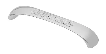 Ручка мебельная SIENA, C=128мм, хром GTV UZ-SIENNA128-01