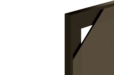 Профиль рамочный FP.02, L=3000мм, отделка бронза