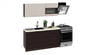 Кухонный гарнитур длиной - 210 см «Латте-2» Кухонный гарнитур длиной - 210 см «Латте-2»