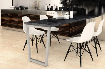 Опора для стола V-образная Лиссабон-ТC l.595, h.720, отделка сталь нержавеющая