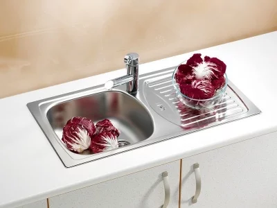 Мойка Alveus Basic 150 satin, 780x435x140мм, выпуск 1 1/2&quot;