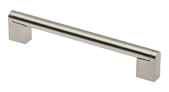 Ручка мебельная UZ-336 C=192, инокс GTV UZ-336192-06