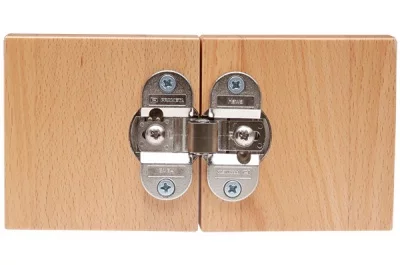 Петля междверная для складных фасадов, отделка никель