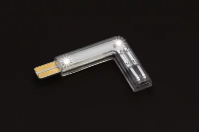 Коннектор светодиодный, L- образный для LED Profile, 0.2W, 5000K, отделка транспарент