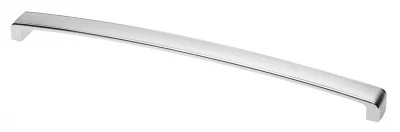 Ручка мебельная MONZA C=384 мм, хром/инокс GTV UZ-MONZA384-06