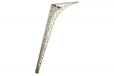 Нога для стола Париж, h.720, отделка золото (перламутр)